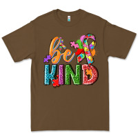 Cacao Autism be kind Premium Tee - NancyCooperArtShop