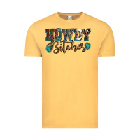 Vintage Mustard Howdy bitches mother's day Vintage Tee - HowdyJamesFarm