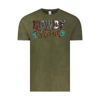 Vintage Olive Howdy bitches mother's day Vintage Tee - HowdyJamesFarm