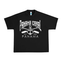 Black panama canal   central america pacific ocean traveling beach t shirt Urban Heavy Tee - maiPhamDesign