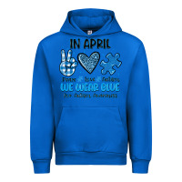 Cobalt in april we wear blue Urban Hoodie - JahusDesignShop