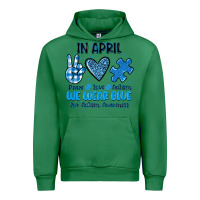 Emerald in april we wear blue Urban Hoodie - JahusDesignShop