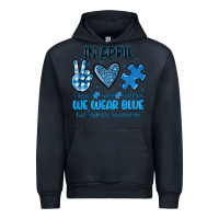 Navy in april we wear blue Urban Hoodie - JahusDesignShop
