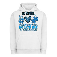 Pigment Lunar Rock in april we wear blue Urban Hoodie - JahusDesignShop