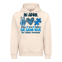 Sandshell in april we wear blue Urban Hoodie - JahusDesignShop
