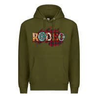 Army Green Rodeo Christmas Premium Hoodie - CowhideDigitalArt