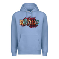 Colony Blue Rodeo Christmas Premium Hoodie - CowhideDigitalArt