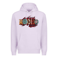 Lilac Rodeo Christmas Premium Hoodie - CowhideDigitalArt