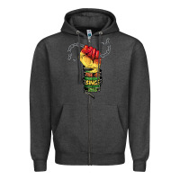Charcoal Heather free ish since 1865 Zipper Hoodie - BarkalooDesign