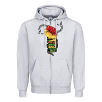 Heather Grey free ish since 1865 Zipper Hoodie - BarkalooDesign