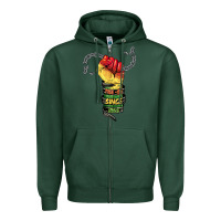 Sports Green free ish since 1865 Zipper Hoodie - BarkalooDesign