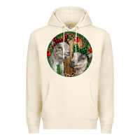 Sandshell Baby Goats Christmas Premium Hoodie - RanaPortraitStore