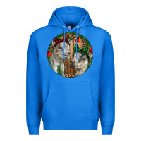 True Royal Baby Goats Christmas Premium Hoodie - RanaPortraitStore