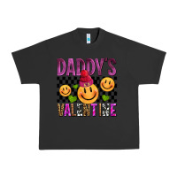 Pigment Black daddys valentine olivia Urban Heavy Tee - OliviaCreatesArt