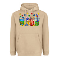 Mushroom autism coffee cup Heavyweight Hoodie - AdoDesignShop