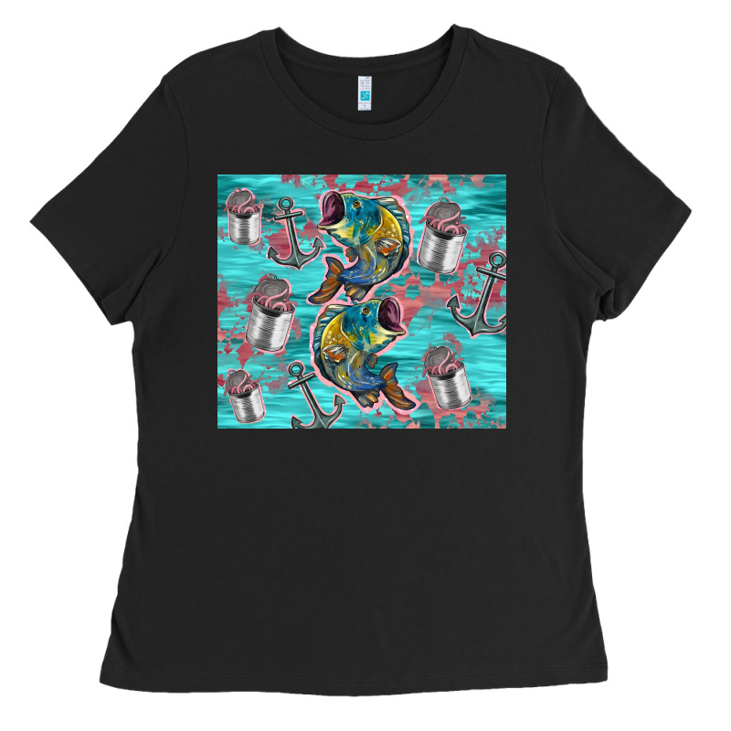 Fish Lures Ladies Tee by TumblerDesignByShophia | Teevron