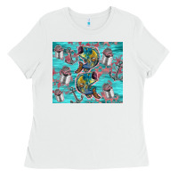 White fish lures Ladies Tee - TumblerDesignByShophia