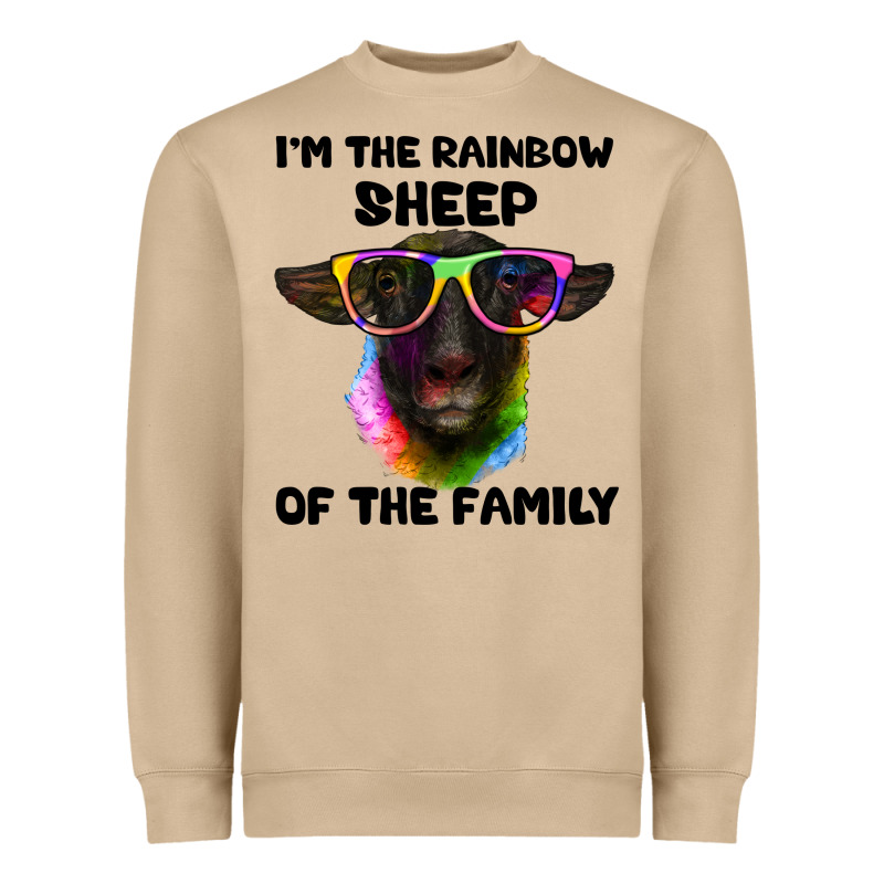 I'm The Rainbow Sheep Of The Family Suffolk Sheep Heavyweight Sweatshirt by Artiststas | Teevron