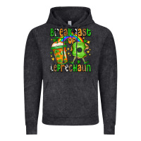 Vintage Black St. Patrick's Breakfast of leprechaun Vintage Hoodie - OliviaCreatesArt