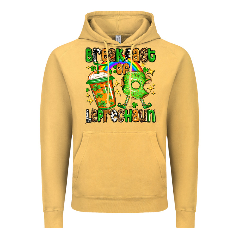 St. Patrick's Breakfast Of Leprechaun Vintage Hoodie by OliviaCreatesArt | Teevron