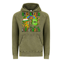 Vintage Olive St. Patrick's Breakfast of leprechaun Vintage Hoodie - OliviaCreatesArt