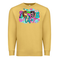 Antique Gold scrub life Premium Sweatshirt - AdoDesignShop
