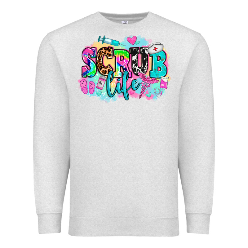 Scrub Life Premium Sweatshirt by AdoDesignShop | Teevron