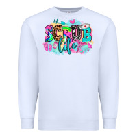 White scrub life Premium Sweatshirt - AdoDesignShop