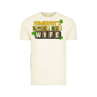Vintage Arctic St. Patrick's Somebody's lucky ass wife Vintage Tee - CowGirlArtShop
