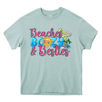 Arona Beaches boozy besties Summer Heavy Core Tee - NancyCooperArtShop