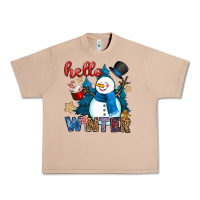 Burro hello winter Urban Heavy Tee - OliviaCreatesArt