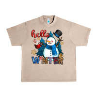 French Oak hello winter Urban Heavy Tee - OliviaCreatesArt