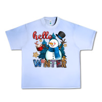 Grape Ice hello winter Urban Heavy Tee - OliviaCreatesArt