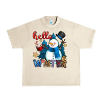 Sandshell hello winter Urban Heavy Tee - OliviaCreatesArt
