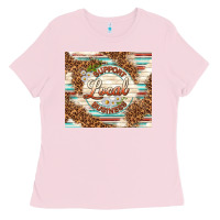 Bubblegum Pink support local business Ladies Tee - TumblerDesignByShophia
