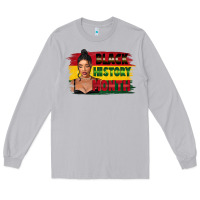 Moon Dust black history month black girl Long Sleeve Tee - FaDigitalArtStudio