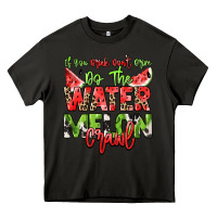 Asphalt If you drink don't drive do the watermelon crawl Heavy Core Tee - NancyCooperArtShop