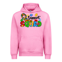 Fuchsia Pink support squad Urban Hoodie - JahusDesignShop