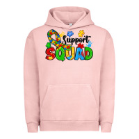 Pigment Salmon support squad Urban Hoodie - JahusDesignShop