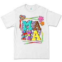 White Autism Mama Premium Tee - NancyCooperArtShop