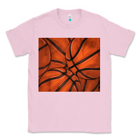 Bubblegum Pink distressed basketball pattern Classic Tee - TumblerDesignByShophia