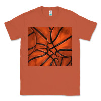 Copper distressed basketball pattern Classic Tee - TumblerDesignByShophia
