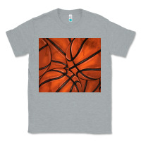 Heather Grey distressed basketball pattern Classic Tee - TumblerDesignByShophia