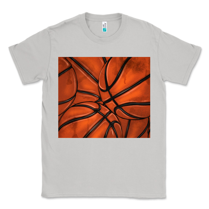 Distressed Basketball Pattern Classic Tee by TumblerDesignByShophia | Teevron