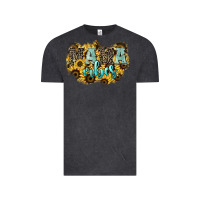 Vintage Black Mama vibes leopard mother's day Vintage Tee - HowdyJamesFarm