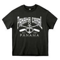 Asphalt panama canal   central america pacific ocean traveling beach t shirt Heavy Core Tee - maiPhamDesign