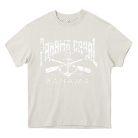 Cream panama canal   central america pacific ocean traveling beach t shirt Heavy Core Tee - maiPhamDesign