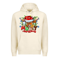 Tofu Mooey Christmas Premium Hoodie - CowhideDigitalArt