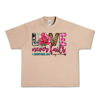Burro love never fails Urban Heavy Tee - OliviaCreatesArt