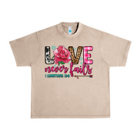 French Oak love never fails Urban Heavy Tee - OliviaCreatesArt